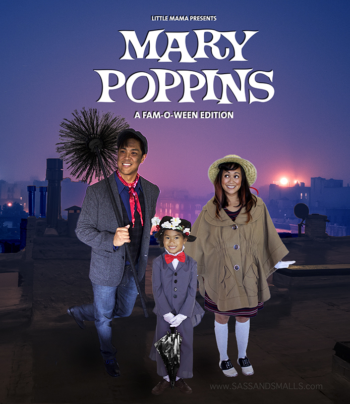 Halloween 2016 - Mary Poppins Fam-o-ween 2017
