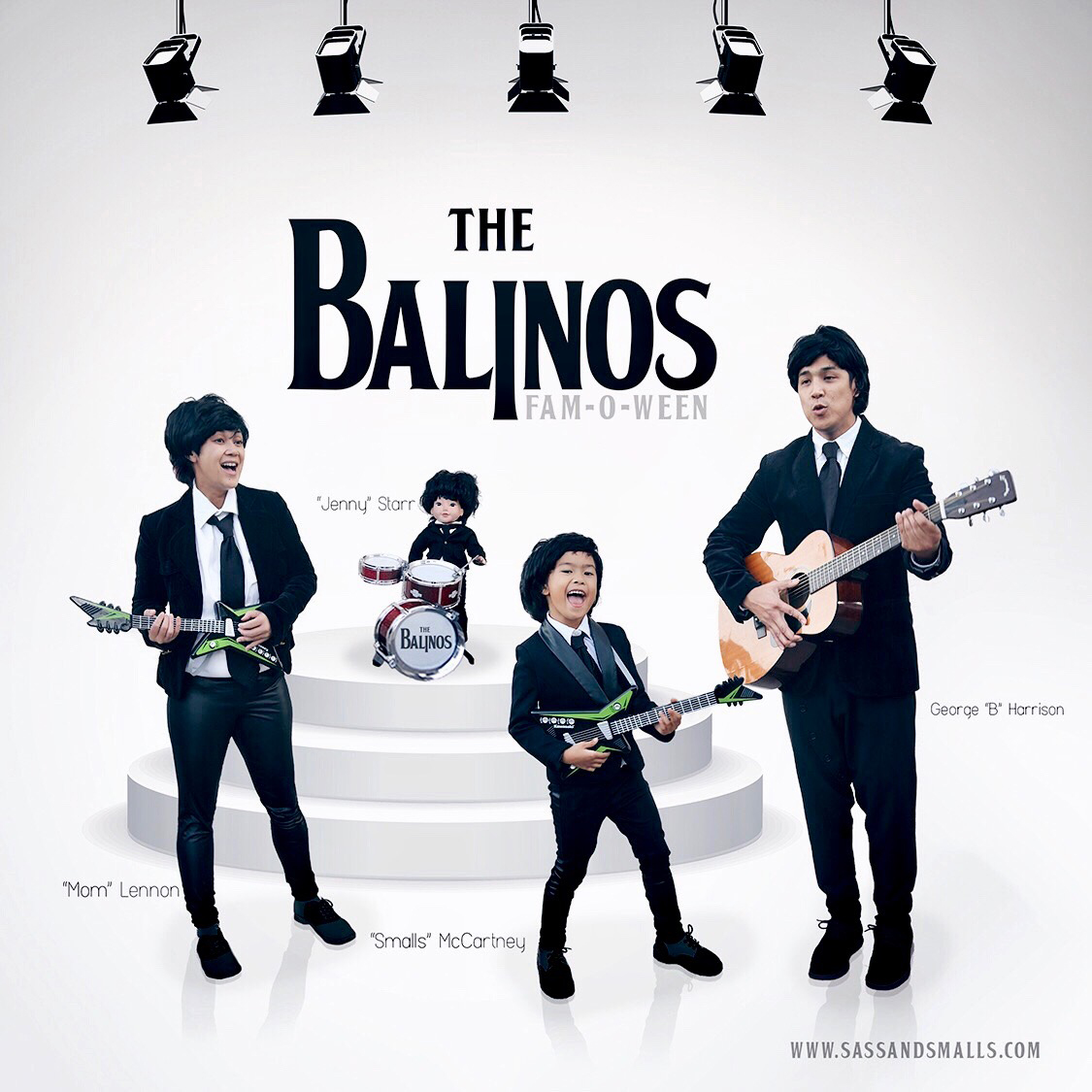The Balinos aka The Beatles Fam-o-ween Album Collection www.sassandsmalls.com