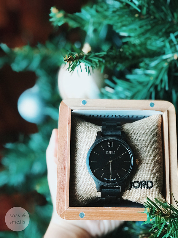 Jord Wood Watch Holiday Gift www.SassAndSmalls.com