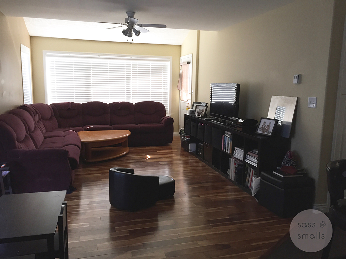 Family Room Makeover :: How Changing My Home Changed My Life www.sassandsmalls.com
