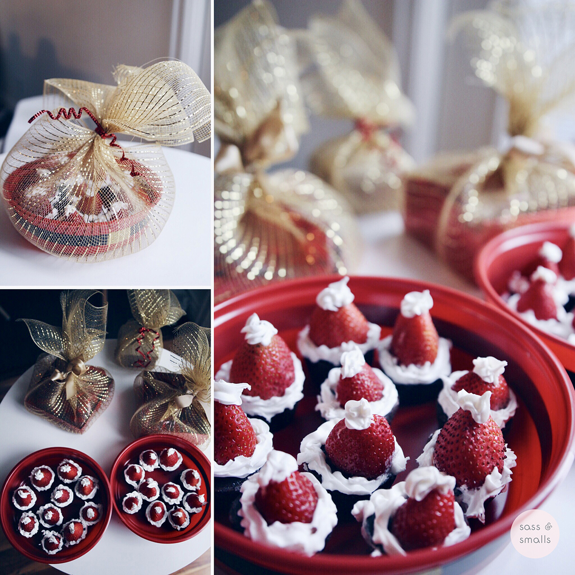 Santa Claus Theme Treats for Christmas Delivery :: The Gift of Giving www.sassandsmalls.com
