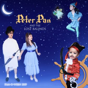 Peter Pan and The Lost Balinos :: FAM-O-WEEN 2019 www.sassandsmalls.com