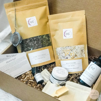 Self-Care-with-the-4T-Postnatal-Box-for-the-New-Mom-www.sassandsmalls.com