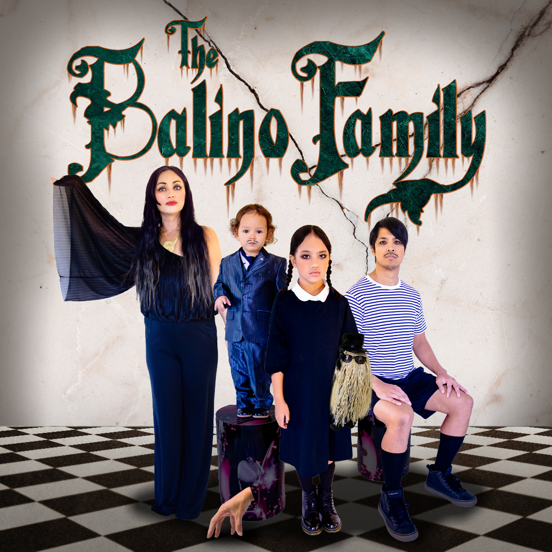 The Addams Family Costumes  Family halloween costumes, Addams family  halloween costumes, Family halloween